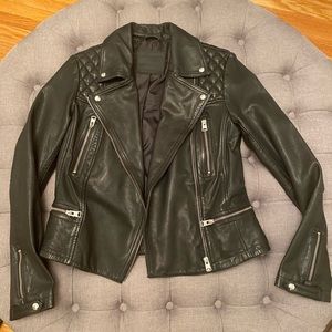 All Saints leather jacket